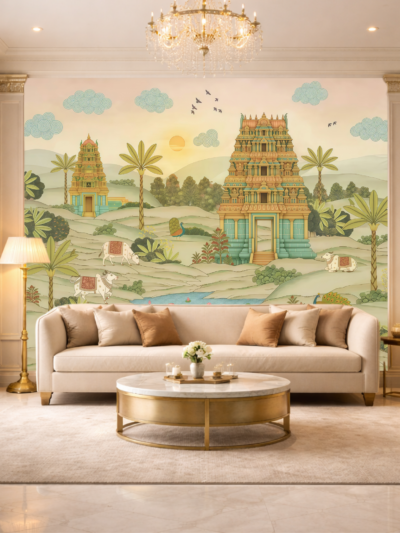 Mandir Heritage Temple Wallpaper